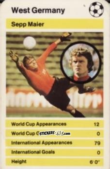 Cromo Sepp Maier -  World Cup '78 1978-1979 n. 18 - Top Trumps