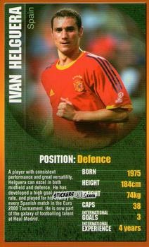 Cromo Ivan Helguera - European Football Stars 2004 n. 26 - Top Trumps