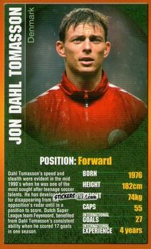 Cromo Jon Dahl Tomasson - European Football Stars 2004 n. 3 - Top Trumps