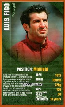 Figurina Luis Figo - European Football Stars 2004 n. 20 - Top Trumps