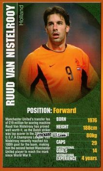 Cromo Ruud van Nistelrooy - European Football Stars 2004 n. 18 - Top Trumps
