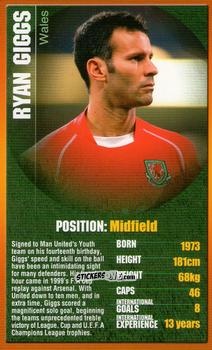 Figurina Ryan Giggs - European Football Stars 2004 n. 31 - Top Trumps