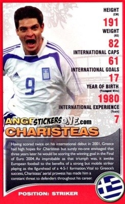 Sticker Angelos Charisteas - European Football Stars 2008 n. 9 - Top Trumps