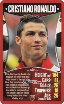 Sticker Cristiano Ronaldo - European Football Stars 2012 n. 19 - Top Trumps
