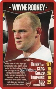 Cromo Wayne Rooney - European Football Stars 2012 n. 5 - Top Trumps