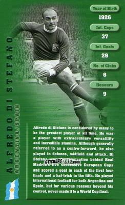 Cromo Alfredo Di Stefano - Football Legends 1 2005 n. 11 - Top Trumps
