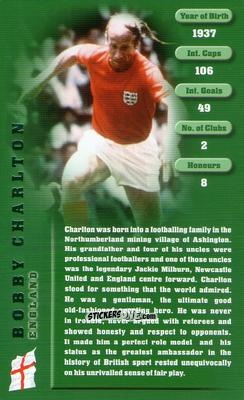 Cromo Bobby Charlton - Football Legends 1 2005 n. 8 - Top Trumps