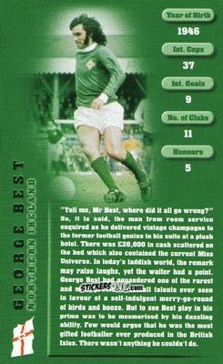 Cromo George Best - Football Legends 1 2005 n. 4 - Top Trumps