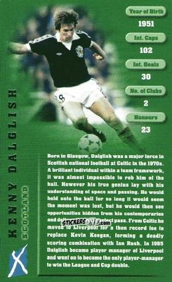 Figurina Kenny Dalglish - Football Legends 1 2005 n. 10 - Top Trumps