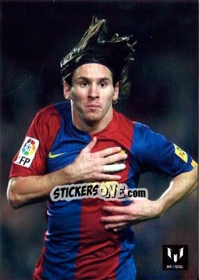 Figurina Messi in game for FCB