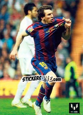 Cromo Messi in game for FCB - Messi (European version) - Icons.com