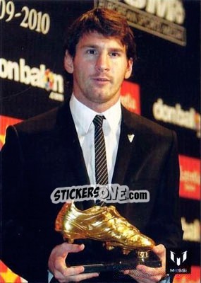 Cromo Messi in life