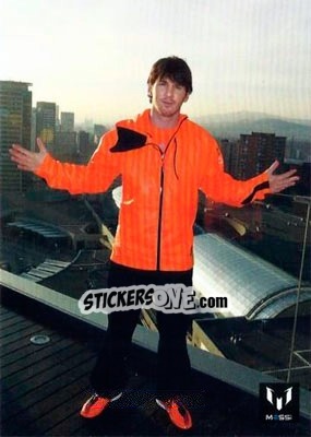 Sticker Messi in life - Messi (European version) n. 68 - Icons.com