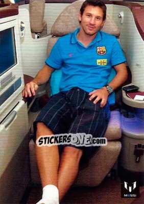 Sticker Messi in life - Messi (European version) n. 72 - Icons.com