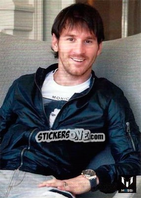 Sticker Messi in life - Messi (European version) n. 84 - Icons.com