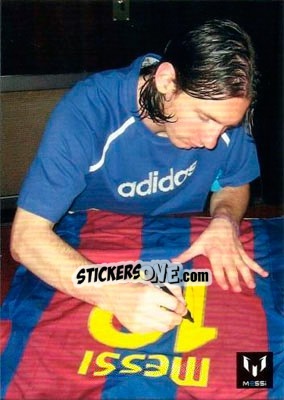Sticker Messi in life - Messi (European version) n. 86 - Icons.com