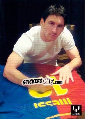 Sticker Messi in life - Messi (European version) n. 87 - Icons.com