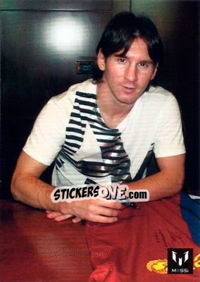 Sticker Messi in life - Messi (European version) n. 88 - Icons.com