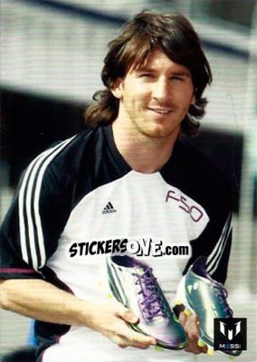 Sticker Messi in life - Messi (European version) n. 91 - Icons.com