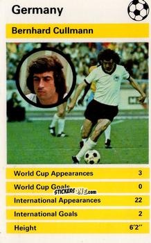 Figurina Bernhard Cullmann - International Greats 1979 n. 5 - Top Trumps