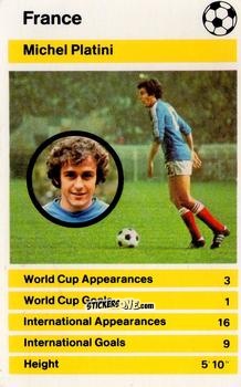 Figurina Michel Platini - International Greats 1979 n. 22 - Top Trumps