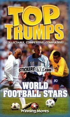 Sticker Title Card - World Football Stars 2002 n. 1 - Top Trumps