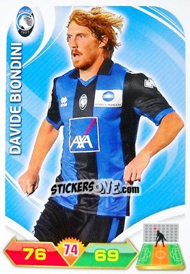 Cromo Biondini - Calciatori 2012-2013. Adrenalyn XL n. 12 - Panini