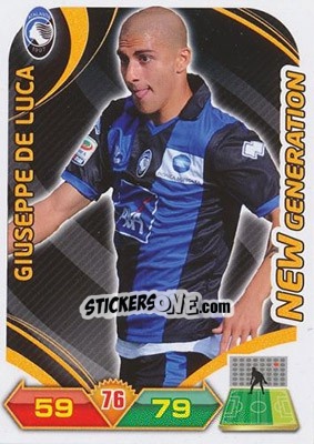 Sticker De Luca - Calciatori 2012-2013. Adrenalyn XL n. 15 - Panini