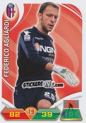 Sticker Agliardi - Calciatori 2012-2013. Adrenalyn XL n. 18 - Panini