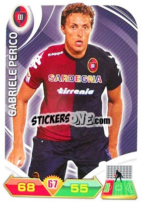 Sticker Gabriele Perico - Calciatori 2012-2013. Adrenalyn XL n. 37 - Panini