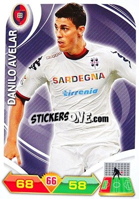 Sticker Danilo Avelar - Calciatori 2012-2013. Adrenalyn XL n. 40 - Panini