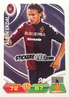 Sticker Albin Ekdal - Calciatori 2012-2013. Adrenalyn XL n. 41 - Panini