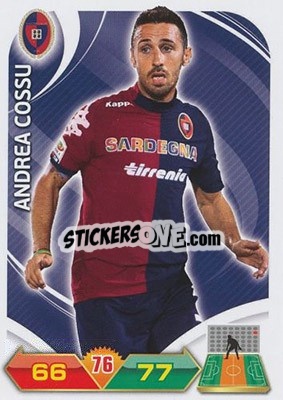 Cromo Andrea Cossu - Calciatori 2012-2013. Adrenalyn XL n. 44 - Panini