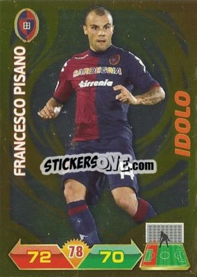 Sticker Francesco Pisano - Calciatori 2012-2013. Adrenalyn XL n. 50 - Panini