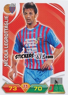 Sticker Legrottaglie - Calciatori 2012-2013. Adrenalyn XL n. 57 - Panini