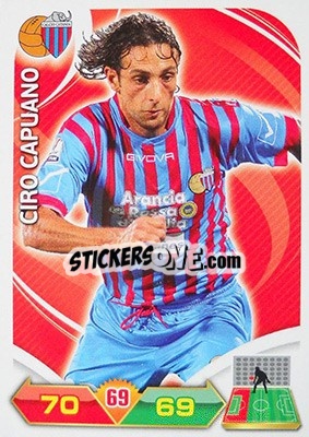 Sticker Capuano - Calciatori 2012-2013. Adrenalyn XL n. 58 - Panini