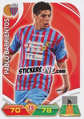 Sticker Barrientos - Calciatori 2012-2013. Adrenalyn XL n. 62 - Panini