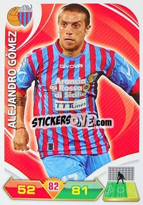 Sticker Alejandro Gómez - Calciatori 2012-2013. Adrenalyn XL n. 65 - Panini