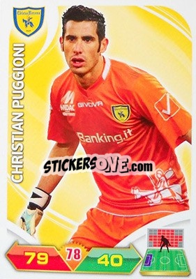 Figurina Puggioni - Calciatori 2012-2013. Adrenalyn XL - Panini