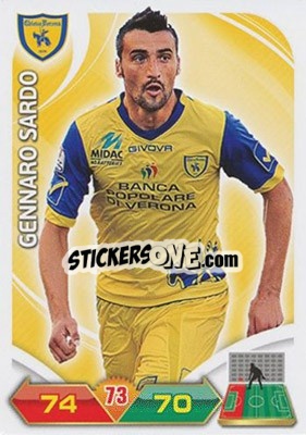 Sticker Sardo - Calciatori 2012-2013. Adrenalyn XL n. 71 - Panini
