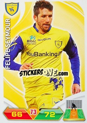 Cromo Seymour - Calciatori 2012-2013. Adrenalyn XL n. 77 - Panini