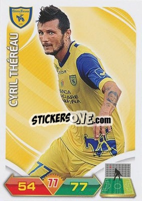 Sticker Théréau - Calciatori 2012-2013. Adrenalyn XL n. 81 - Panini