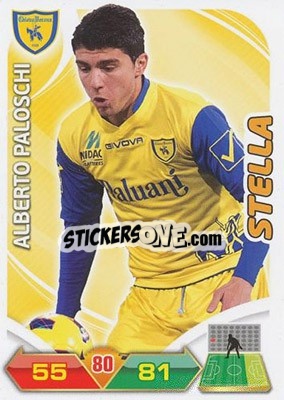 Figurina Paloschi - Calciatori 2012-2013. Adrenalyn XL - Panini