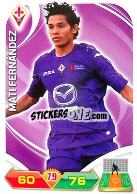 Sticker Matias Fernández - Calciatori 2012-2013. Adrenalyn XL n. 94 - Panini
