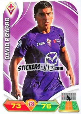 Cromo David Pizarro - Calciatori 2012-2013. Adrenalyn XL - Panini