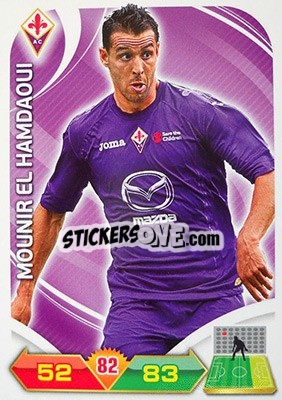 Sticker Mounir El Hamdaoui - Calciatori 2012-2013. Adrenalyn XL n. 100 - Panini