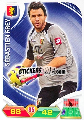 Sticker Sébastien Frey - Calciatori 2012-2013. Adrenalyn XL n. 104 - Panini