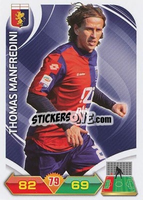 Sticker Manfredini - Calciatori 2012-2013. Adrenalyn XL n. 106 - Panini