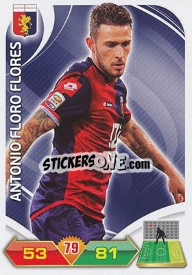 Sticker Floro Flores - Calciatori 2012-2013. Adrenalyn XL n. 115 - Panini
