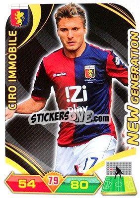 Sticker Immobile - Calciatori 2012-2013. Adrenalyn XL n. 117 - Panini